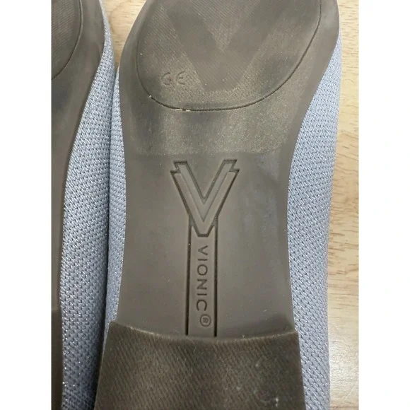 Vionic Women's Shoes Gray Uptown Skimmer Knit Slip-ons Loafers Size 8.5 #34 - Picture 8 of 8